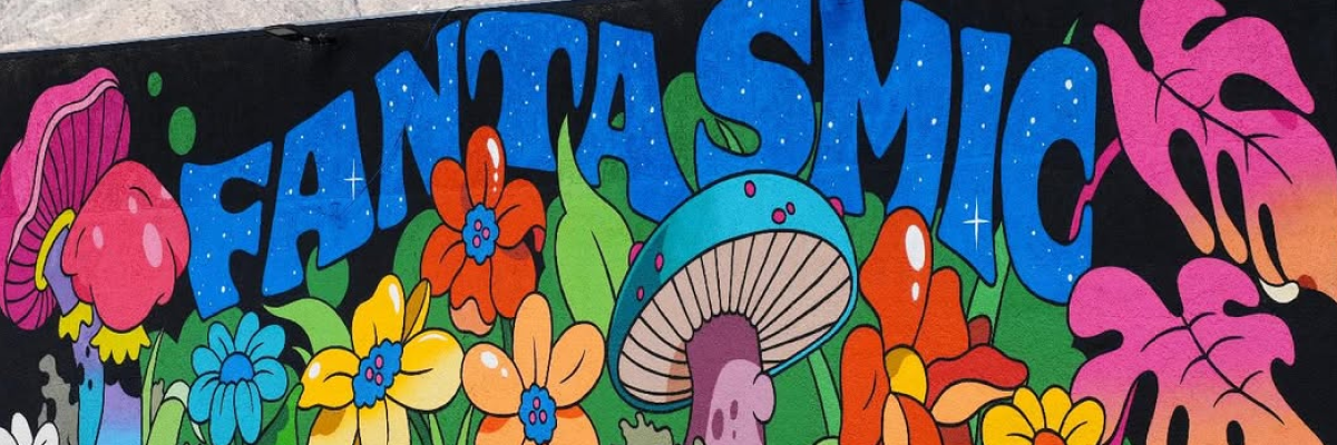 Fantasmic Mural by Artists Dabsmyla