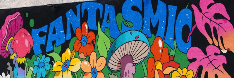 Fantasmic Mural by Artists Dabsmyla