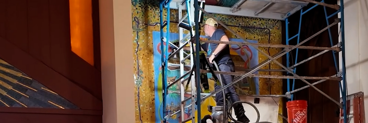 Sealing a Historic Fresco Mural at Saint Columban Church: MuralShield Matte