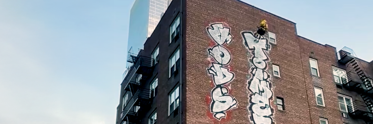 High Rise Graffiti Removal in NYC