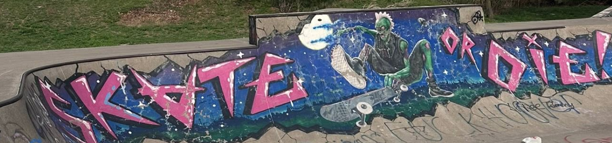 How to Remove Graffiti from a Skatepark