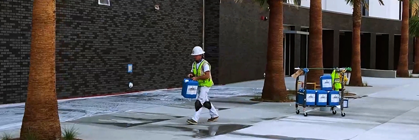 Applying Anti Graffiti Coating to School Accommodations