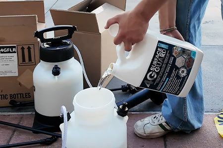 Pouring 4G Surface Guard FLOORS