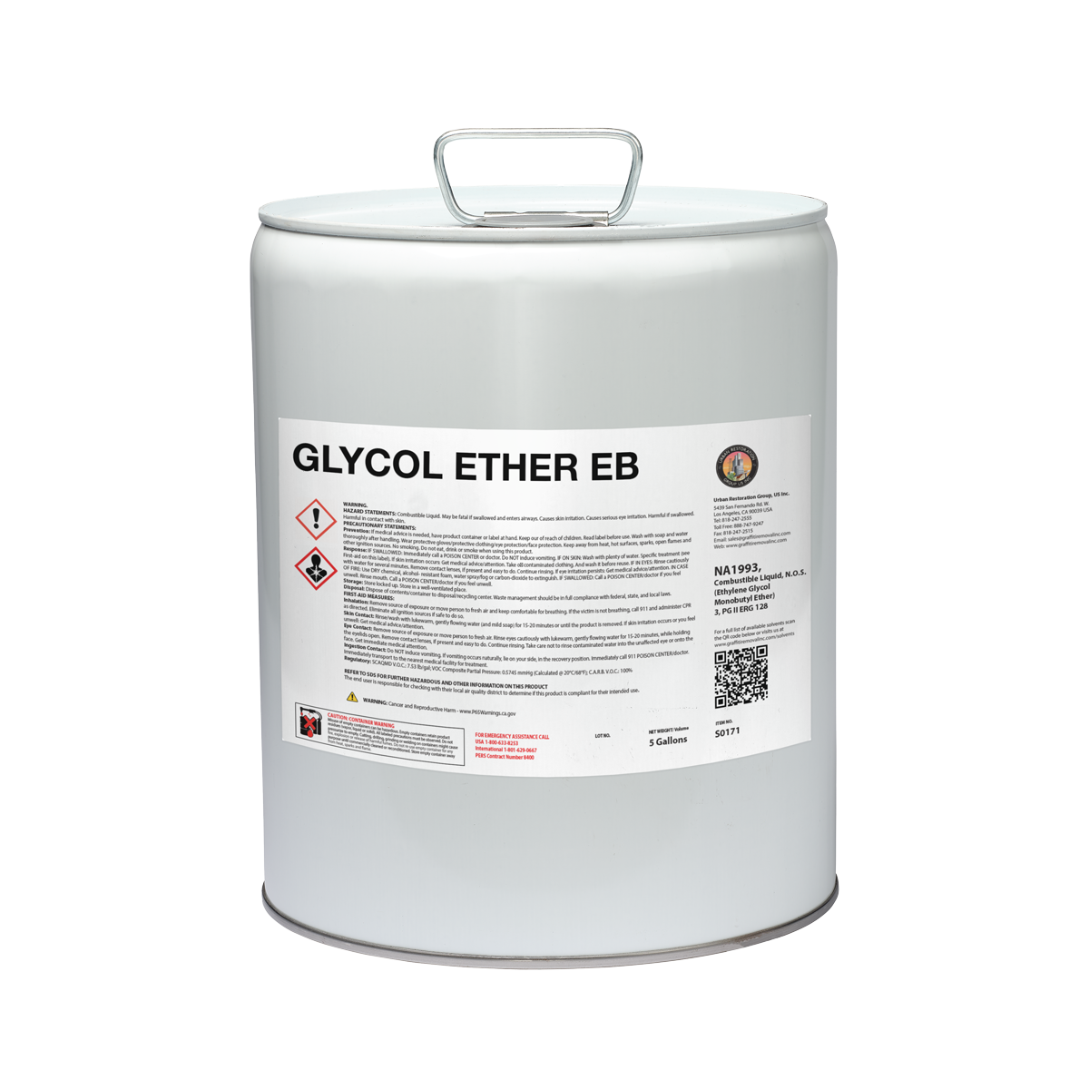 5 Gallon Pail of Glycol Ether EB