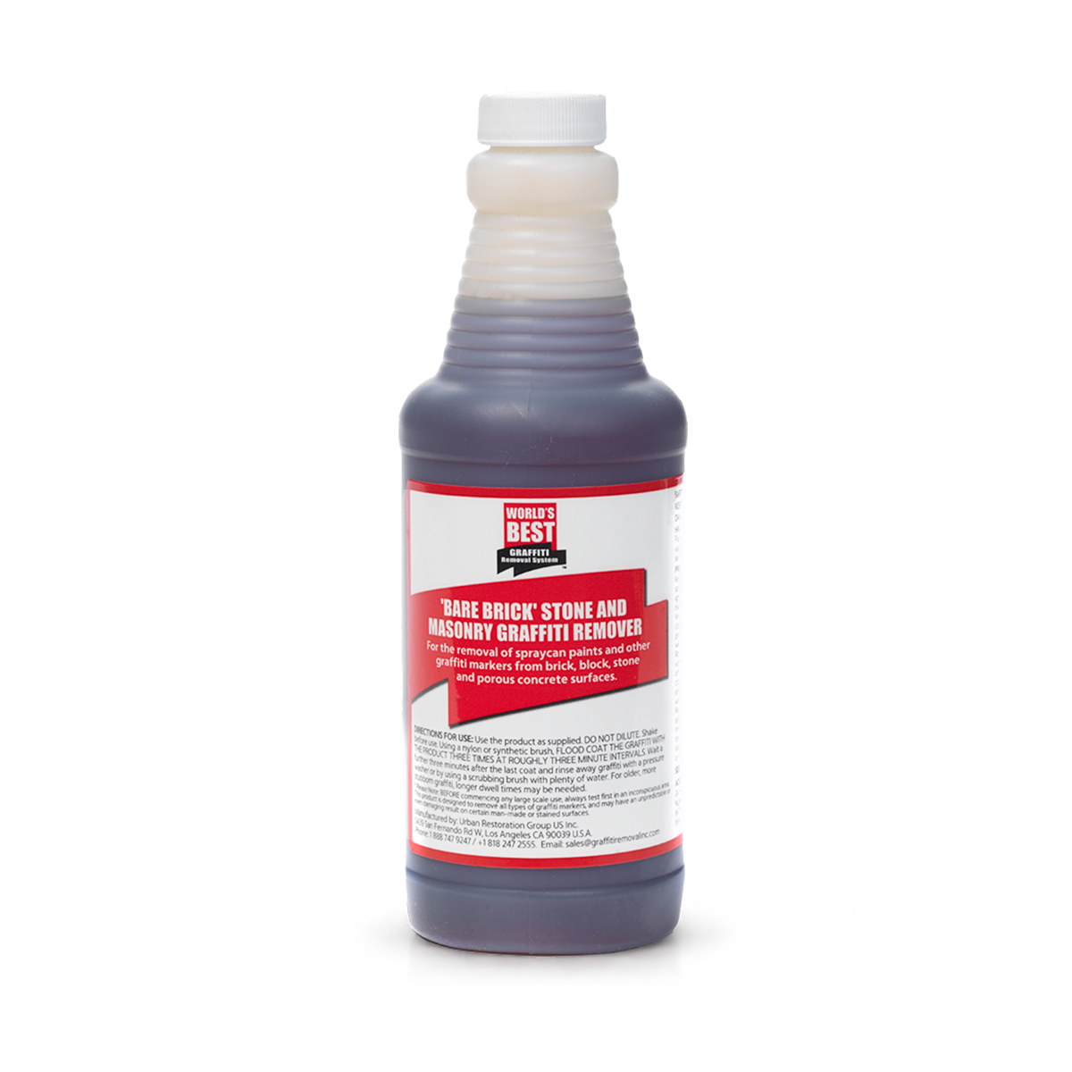 16 oz., Bare Brick Stone & Masonry Graffiti Remover - World's Best Graffiti Removal Products
