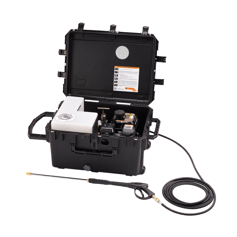 World's Best EcoBlaster Portable Pressure Washing System - Open Box