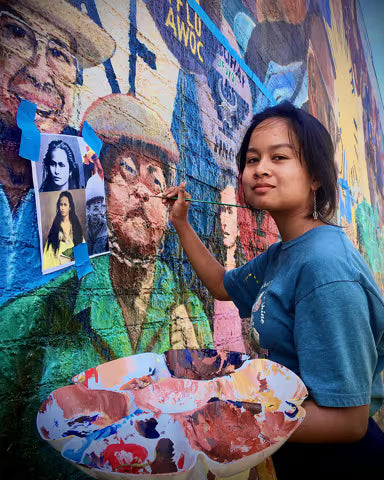 Restoring Gintong Mural