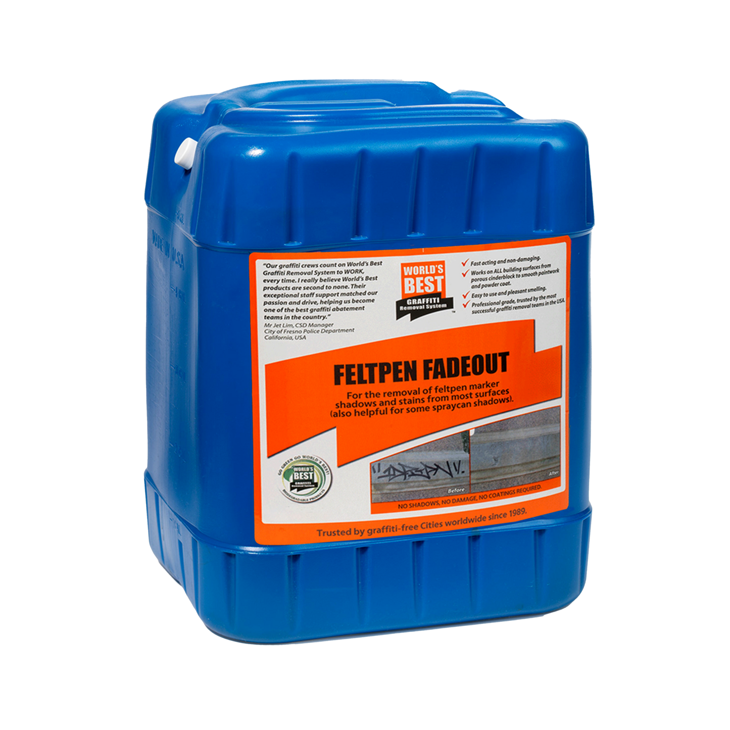 5 Gallon Pail Feltpen Fadeout