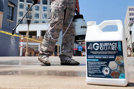 
Applying 4G Surface Guard FLOORS