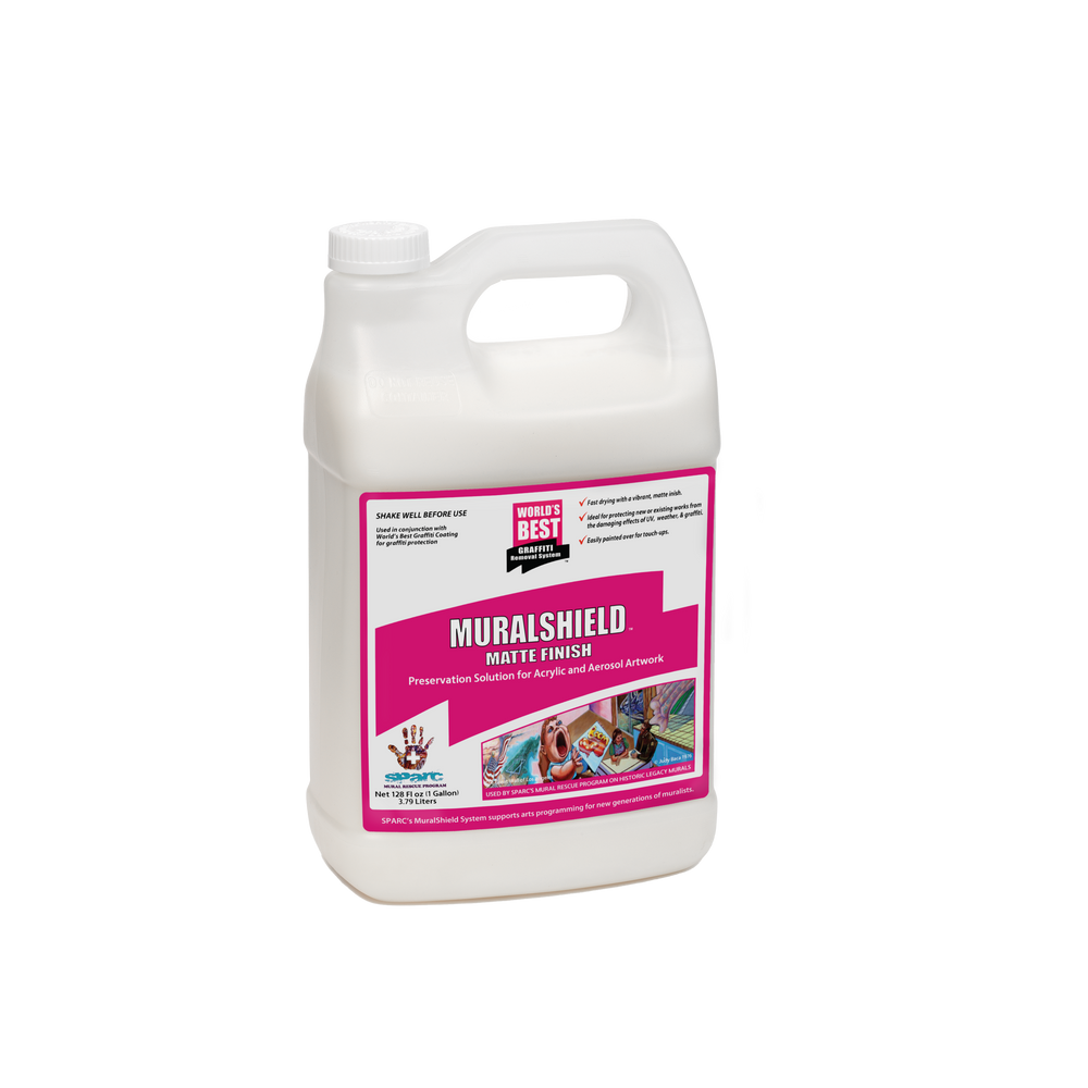 Gallon of World's Best MuralShield Matte Protective Coating