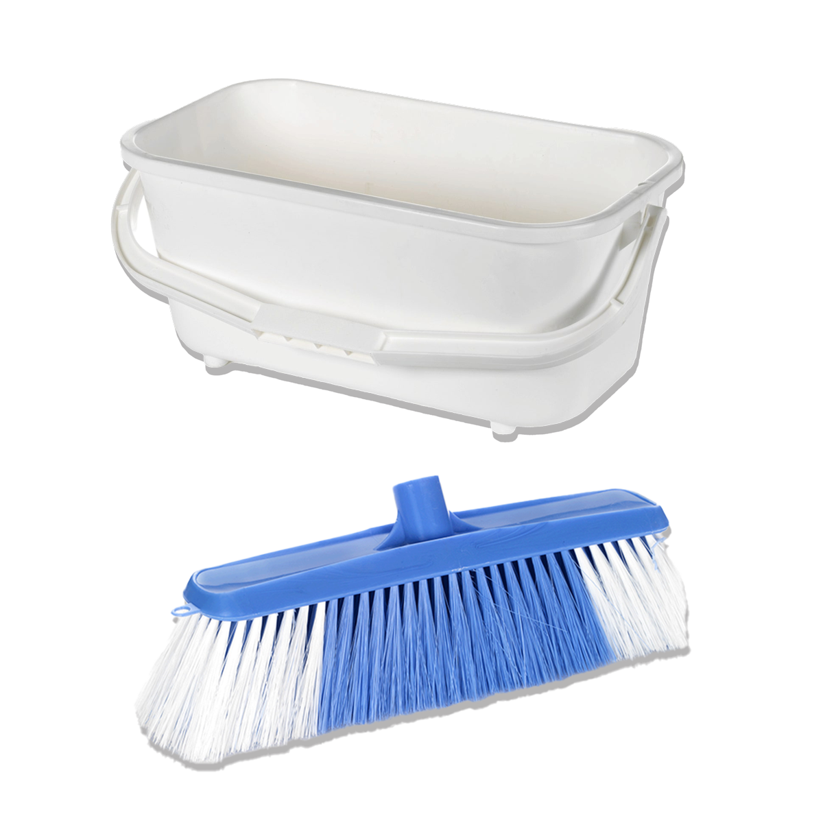 A Handy Rectangular Bucket and Broom head
