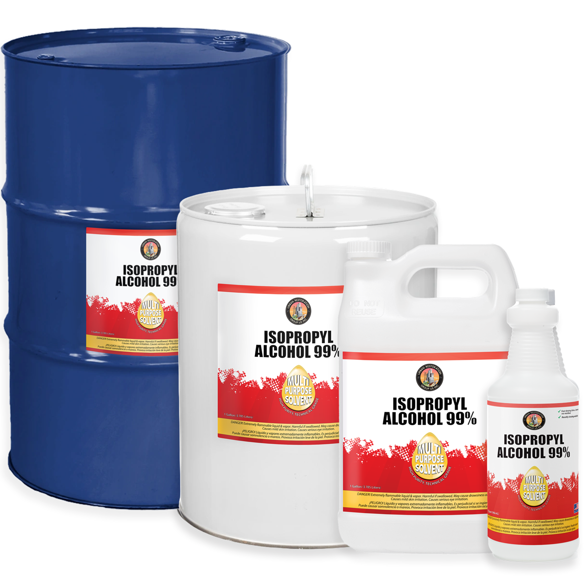 World's Best Isopropyl Alcohol 99 Product Pack Shot