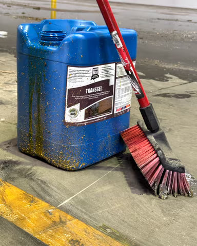 Applying Transgel Paint Remover