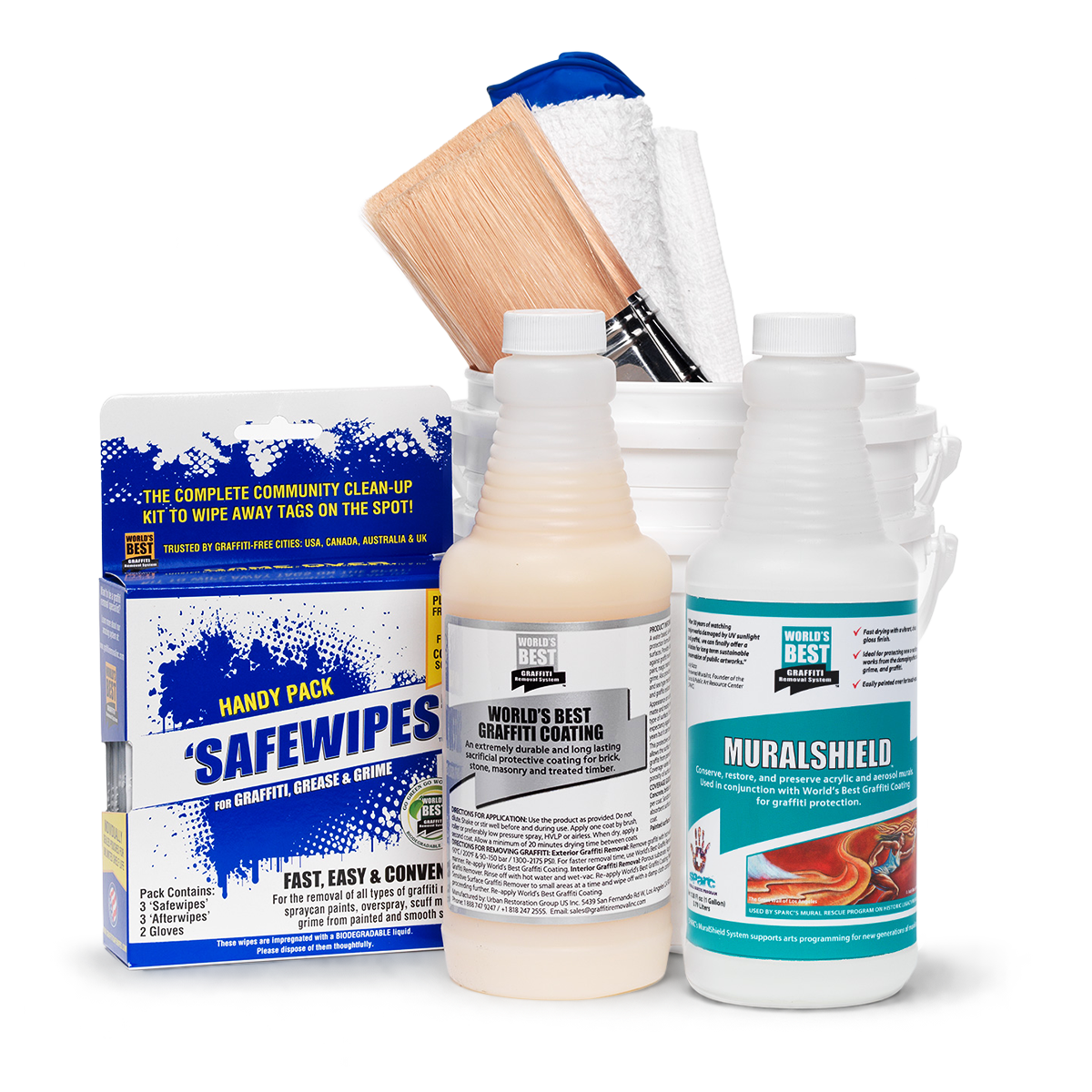 Mural Protection Sample Pack - World's Best Graffiti Removal Products