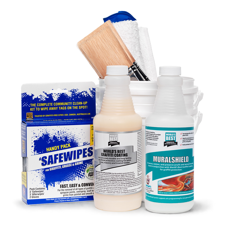 Mural Protection Sample Pack - World's Best Graffiti Removal Products