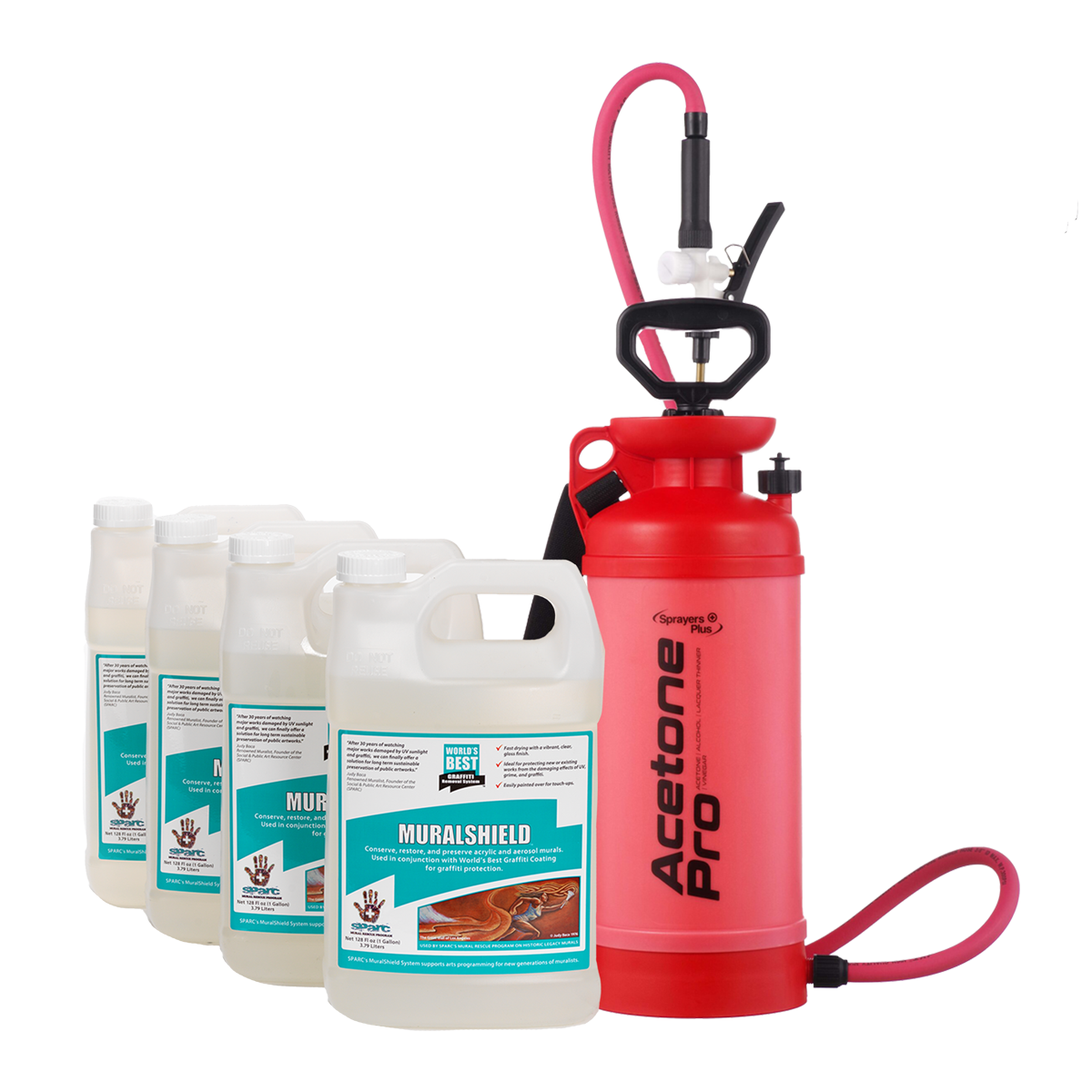 MuralShield Original and Acetone Pro Rated Sprayer Pack
