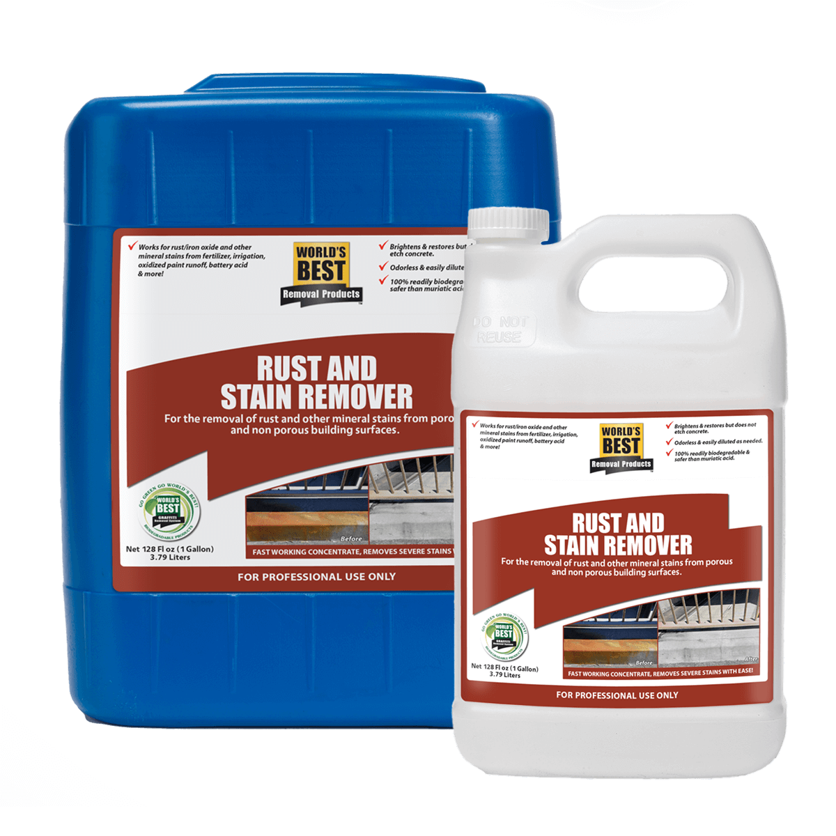 Engine Rust Clean World's Best Rust & Stain Remover – World's Best Graffiti Removal Products