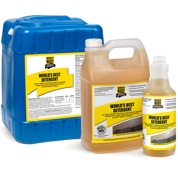 World's Best Detergent Concentrate - World's Best Graffiti Removal Products