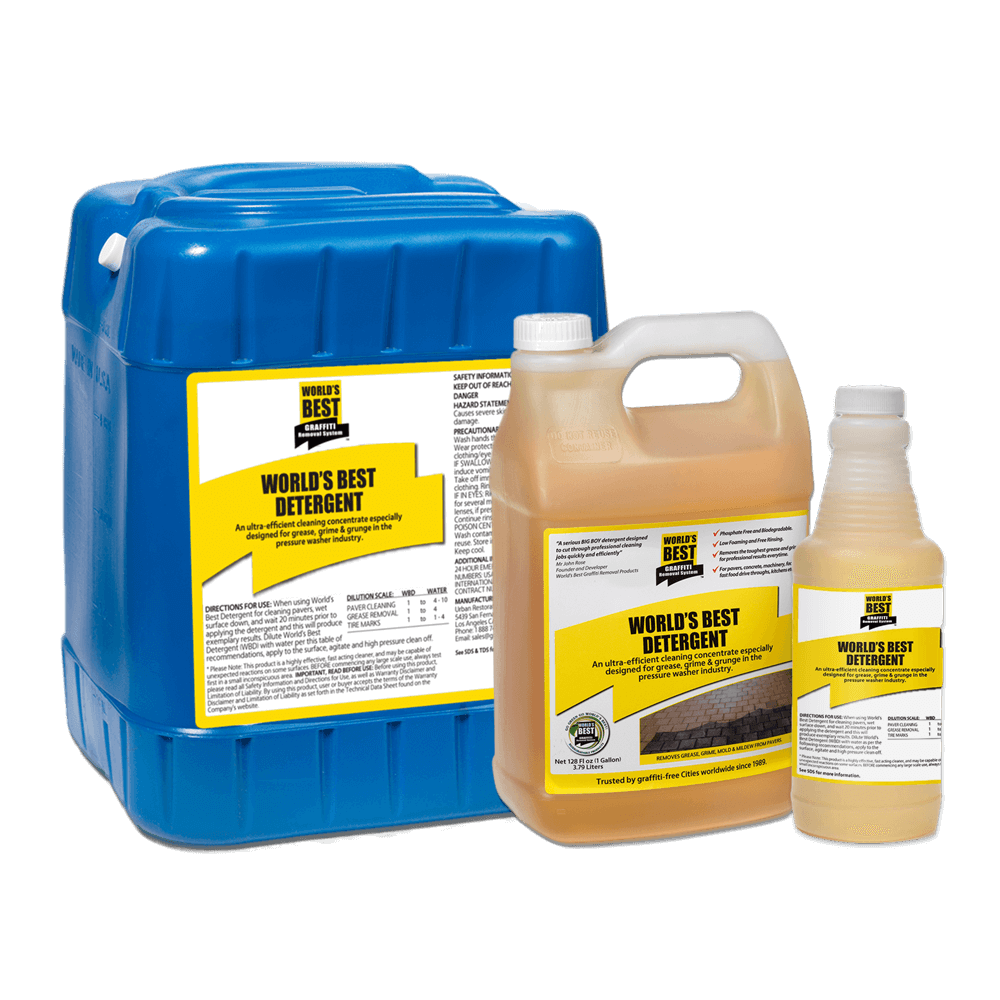 World's Best Detergent Concentrate World's Best Graffiti Removal Products