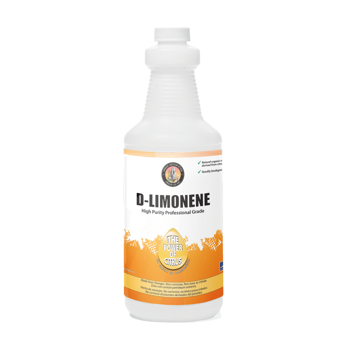 Quart of Chemical Solvent D Limonene