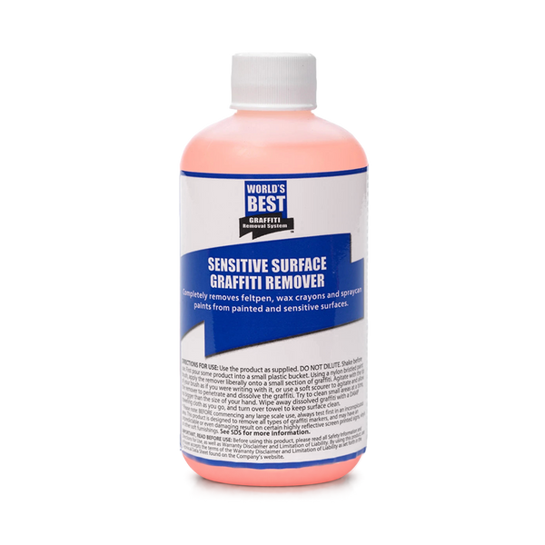 8 oz., Sensitive Surface Graffiti Remover - World's Best Graffiti Removal Products