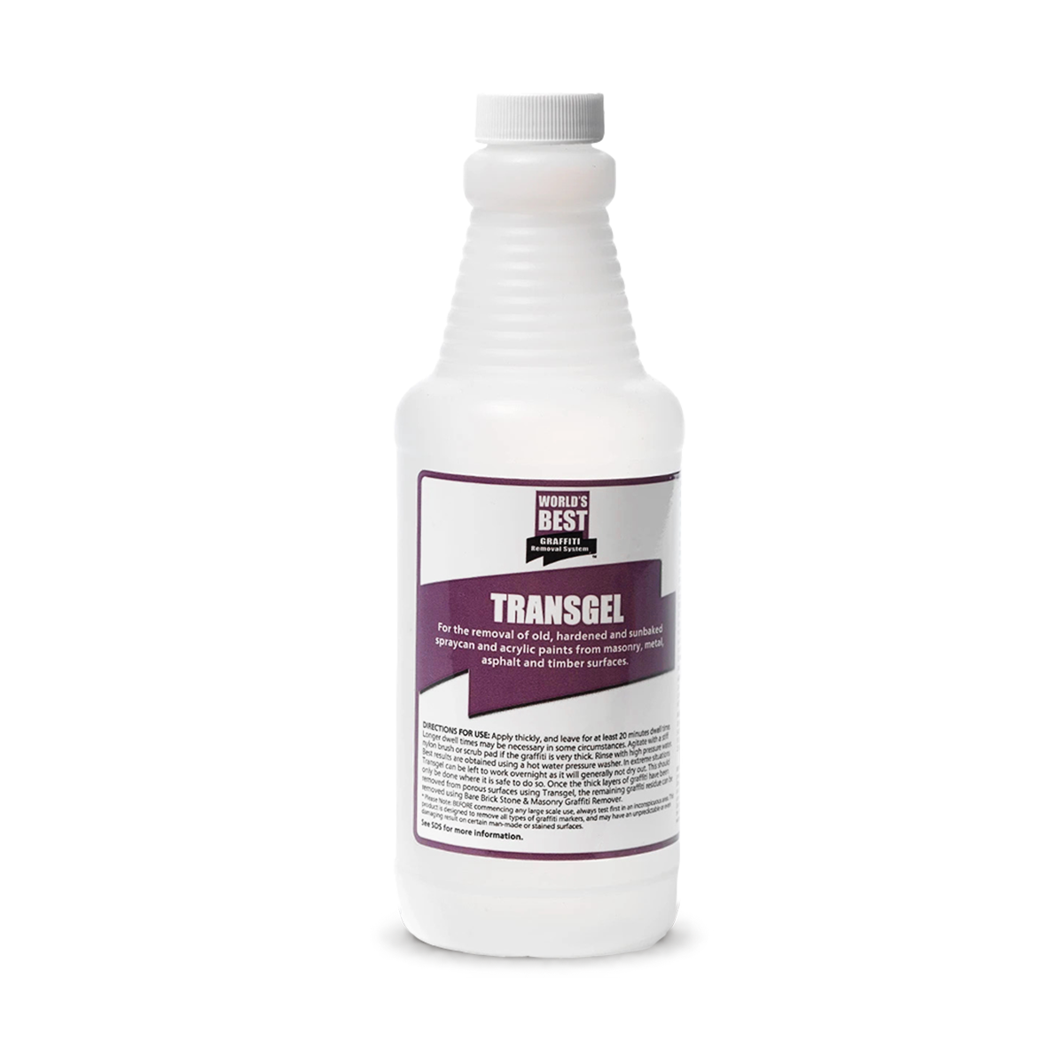 16 oz., Transgel Paint & Graffiti Remover - World's Best Graffiti Removal Products