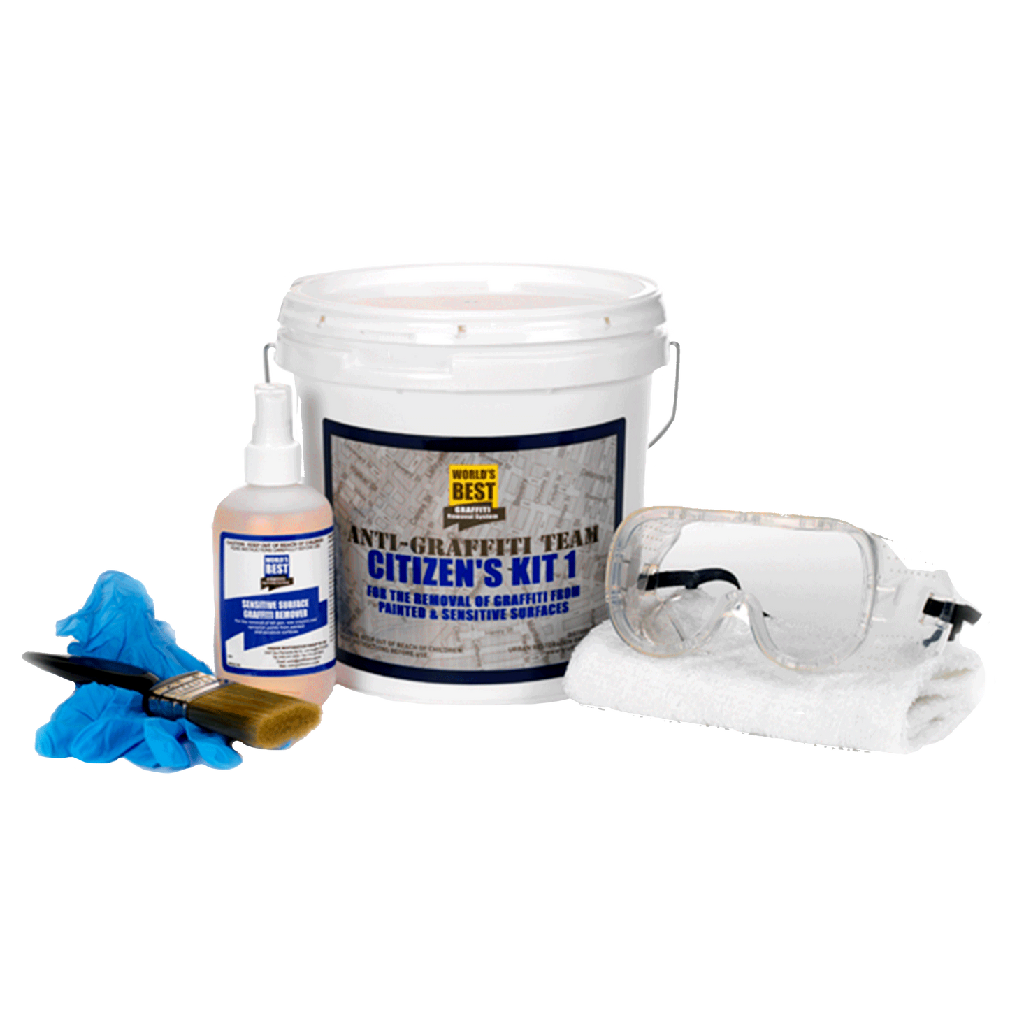 World's Best Sensitive Surface Graffiti Removal Volunteer Kit