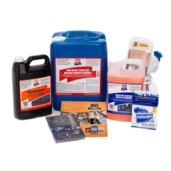 World's Best Graffiti Removal Professional Starter Pack