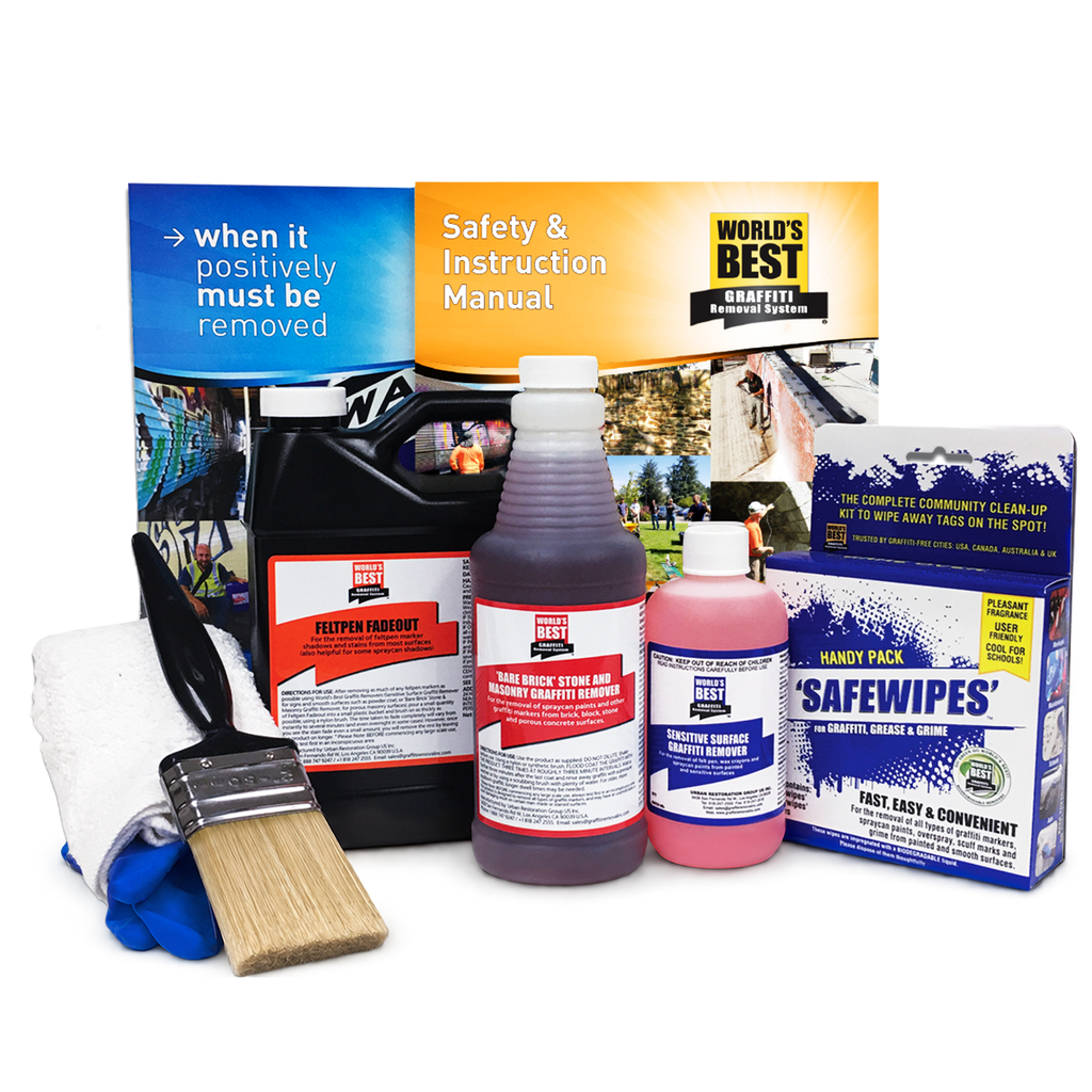 World's Best Graffiti Removal Sample Pack