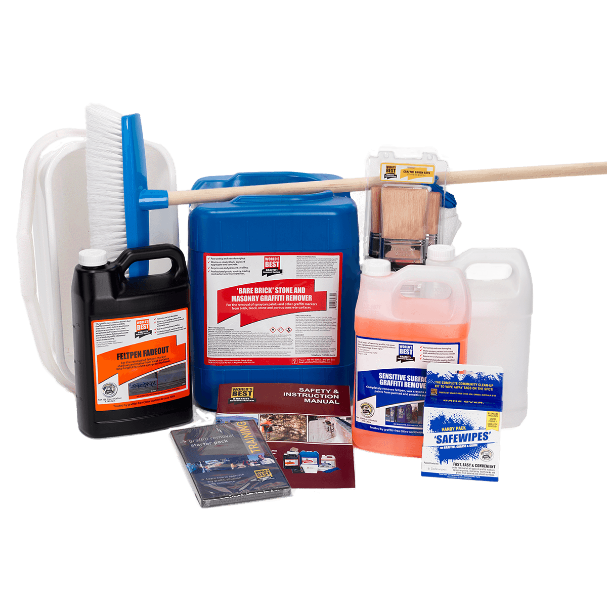 World's Best Skate Park Pack for Graffiti Removal