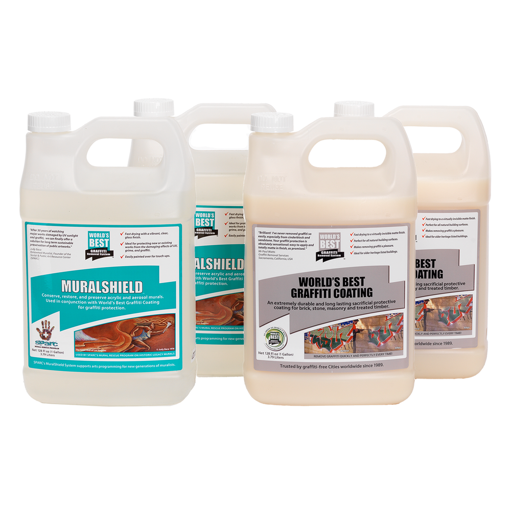 World's Best MuralShield and Anti-Graffiti Coating in Original Gloss/Satin Finish