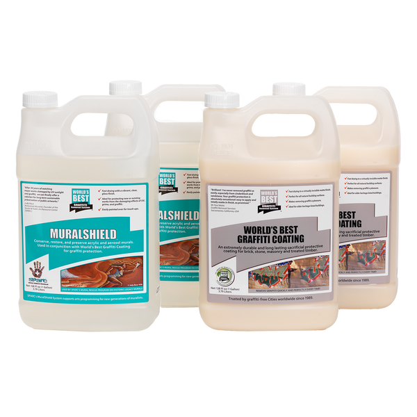 World's Best MuralShield and Anti-Graffiti Coating in Original Gloss/Satin Finish