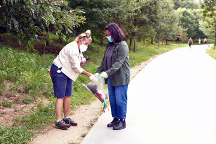 Atlanta BeltLine Graffiti Removal and Community Cleanup