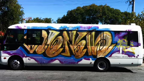 How to Remove Paint and Graffiti from Trucks and Cars