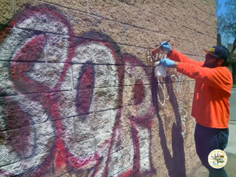 How To Remove Graffiti From Porous Brick, Stone & Masonry Surfaces