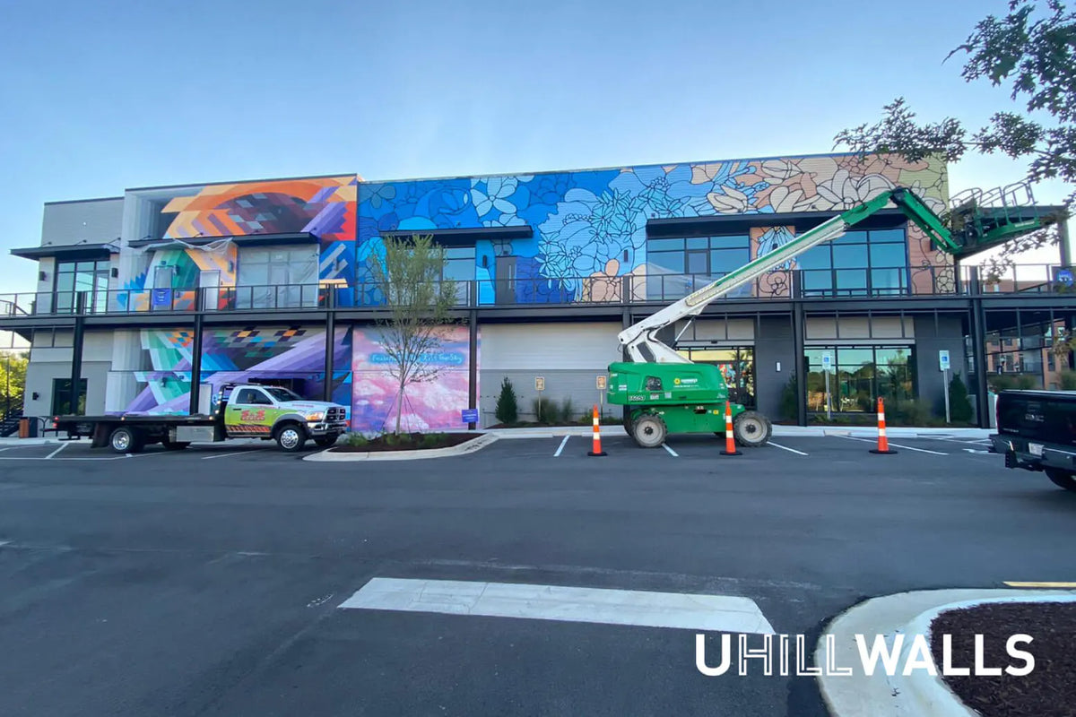 45 Murals Protected With World's Best Protective Coatings in One Week
