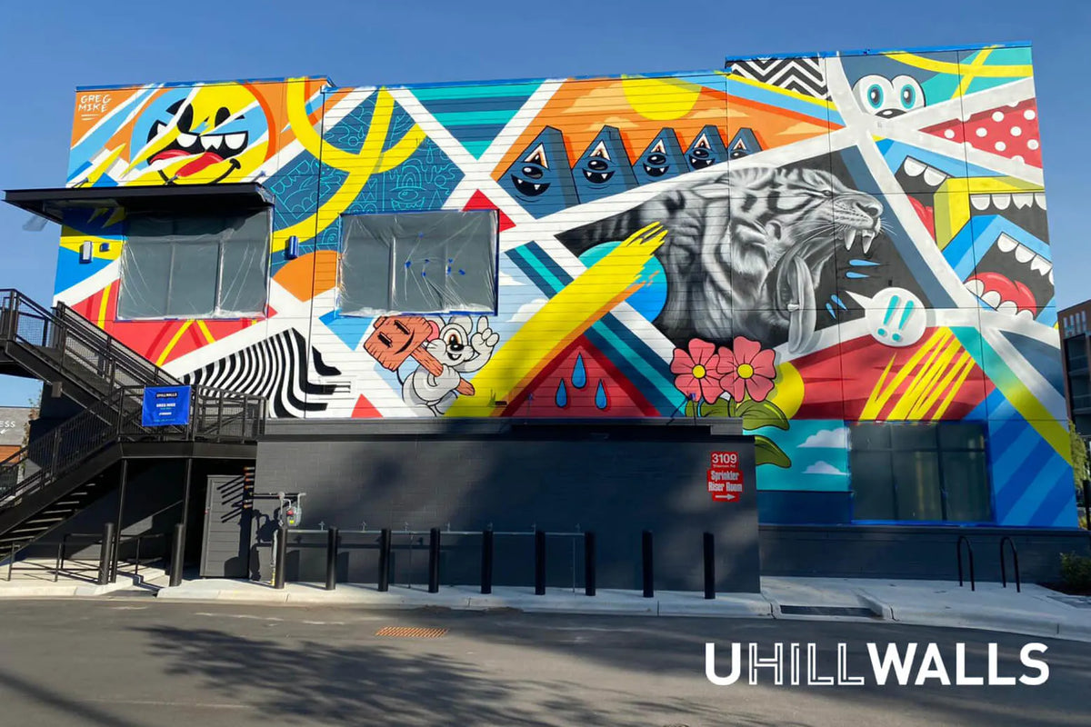 45 Murals Protected With World's Best Protective Coatings in One Week