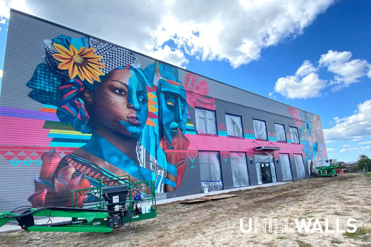 45 Murals Protected With World's Best Protective Coatings in One Week