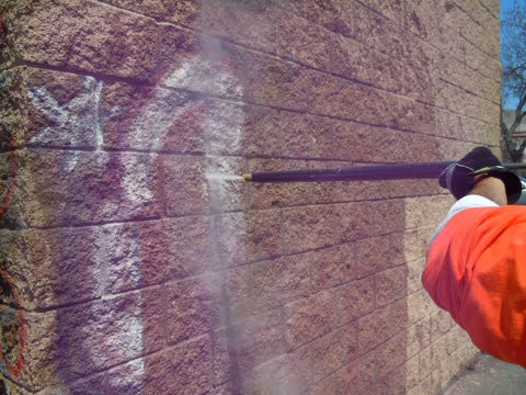 How To Remove Graffiti From Porous Brick, Stone & Masonry Surfaces