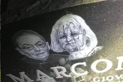 Graffiti on Headstone