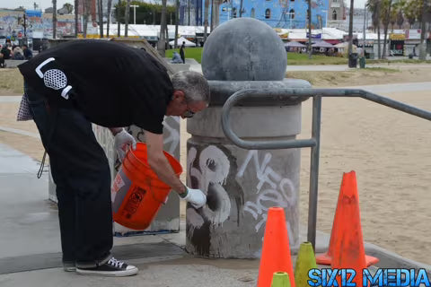 How to Remove Graffiti from a Skatepark