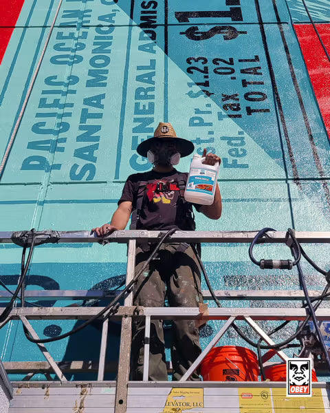 Protecting Shepard Fairey’s Obey Mural at Pierside Hotel: MuralShield