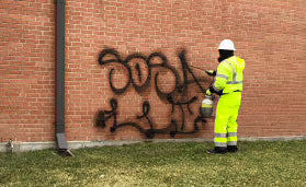 How To Remove Graffiti From Porous Brick, Stone & Masonry Surfaces