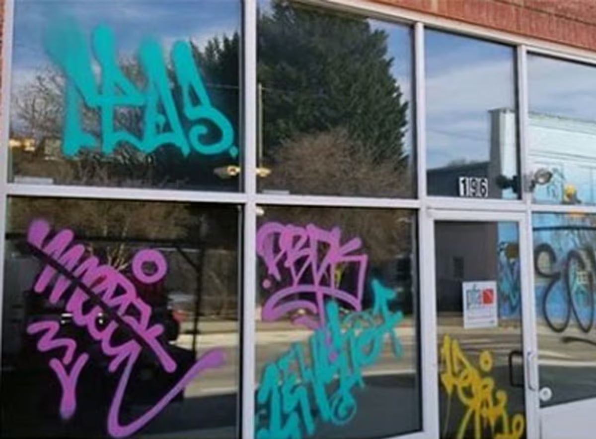 How to Remove Graffiti From Glass, Windows & Solar Panels