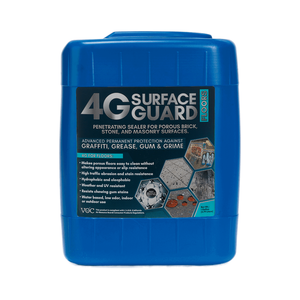4G Surface Guard: Floors | Penetrating Sealer for Brick, Stone ...