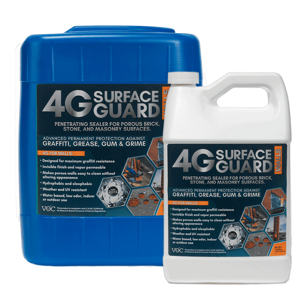 4G Surface Guard: Walls - World's Best Graffiti Removal Products