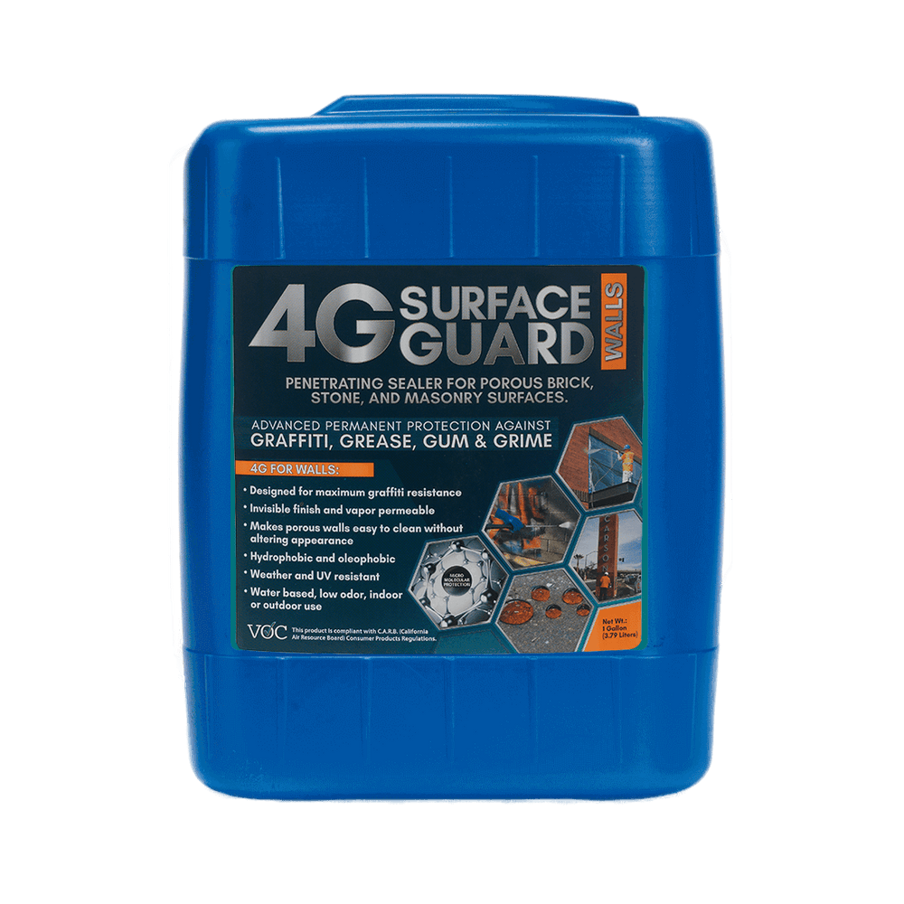 4G Surface Guard: Walls - World's Best Graffiti Removal Products