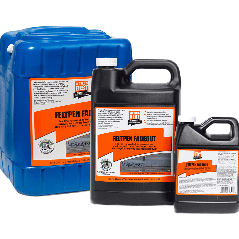 Feltpen Fadeout - World's Best Graffiti Removal Products
