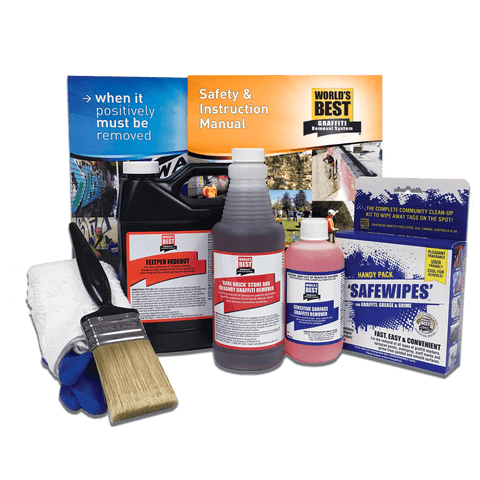 World's Best Graffiti Removal Demo Pack World's Best Graffiti Removal Demo Pack