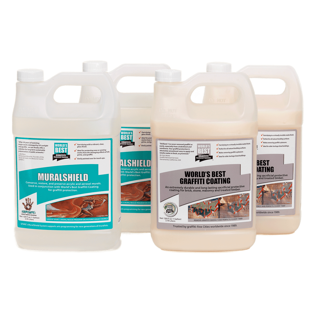 Mural Protection Value Pack World's Best Graffiti Removal Products